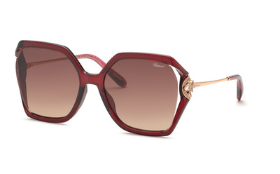 Chopard SCH407S 0D66 PRUGNA TRASPARENTE LUCIDO 58/18/130 Women's Sunglasses
