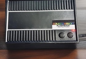 COLECOVISION FLASHBACK CONSOLE WITH 60 GAMES (NO BOX)TWO CONTROLLERS &PWR TESTED