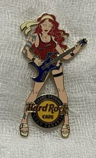 Hard Rock Cafe Gran Canaria Grand Opening Red-haired Girl Pin (#1 of 3) 2006