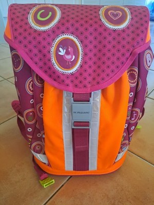 Spiegelburg Schulrucksackset fluor., pink -NEU-