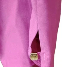 Counterparts   Capri Pants Cropped - Pink -Gold detail  1X Pull On