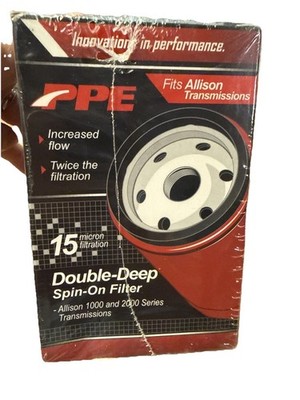PPE Double Deep Spin On Filter For 01-19 Allison 1000/2000 Series Transmissions