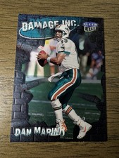 1999 Fleer Ultra DAN MARINO Damage Inc Insert #2 DOLPHINS HOF