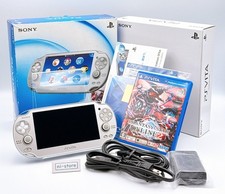 Sony PS Vita PCH-1000 PCH 1000 Console Ice Silver Limited Box Very Rare - Mint