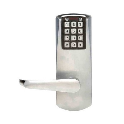 Dormakaba E-Plex E2031BLL62641 Electronic Pushbutton Lever Lock, No Key Override