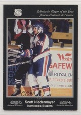 1991-92 7th Inning Sketch CHL Award Winners Scott Niedermayer #13 HOF 3bz