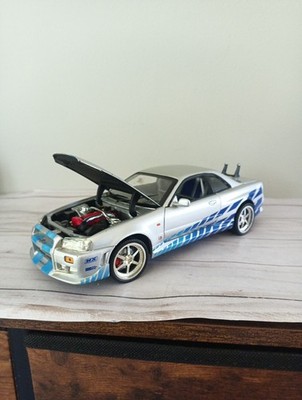 Joyride Fast & Furious 2001 Nissan Skyline Diecast 1:18 Scale NO SPOILER