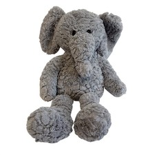 DAN DEE Security Plush Stuffed Gray Elephant 21" Lovey