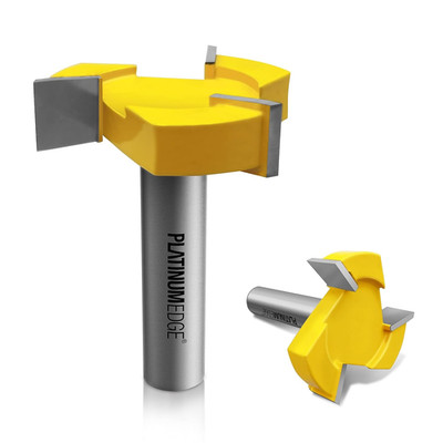 CNC Spoilboard Surfacing Router Bit, Slab Flattening Route Bit, 1/2 Inch Shank 2