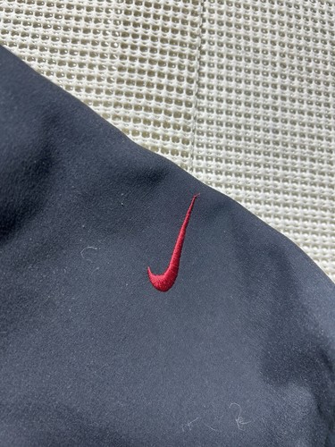 Y2K 2000 Nike size XL full zip red and black jacket Swoosh Sportswear Grey Tag - Picture 4 of 6