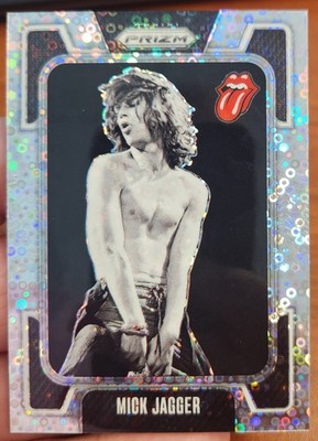MICK JAGGER THE ROLLING STONES 2025 PANINI PRIZM DISCO REFRACTOR 57/149 #25