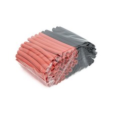 100 PCS 1/4-Inch Heat Shrink Tubing, Dual Wall Adhesive Lined