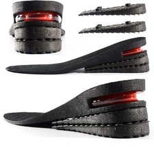 Height Increase Insole 3-Layer Air Cushion Heel Insert Lift Shoes Insole for Men