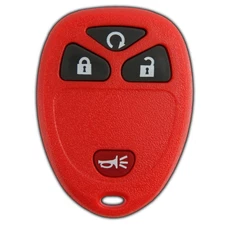 Key Fob Remote Replacement for 2005 2006 2007 2008 2009 2010 GM KOBGT04A Red