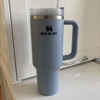 Blue Stanley Tumbler Mug -PLUS Carrying Bag  & Bottle Topper!!!