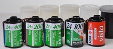 Lot of Expired 5 rolls Fuji/Agfa color negative 35mm film