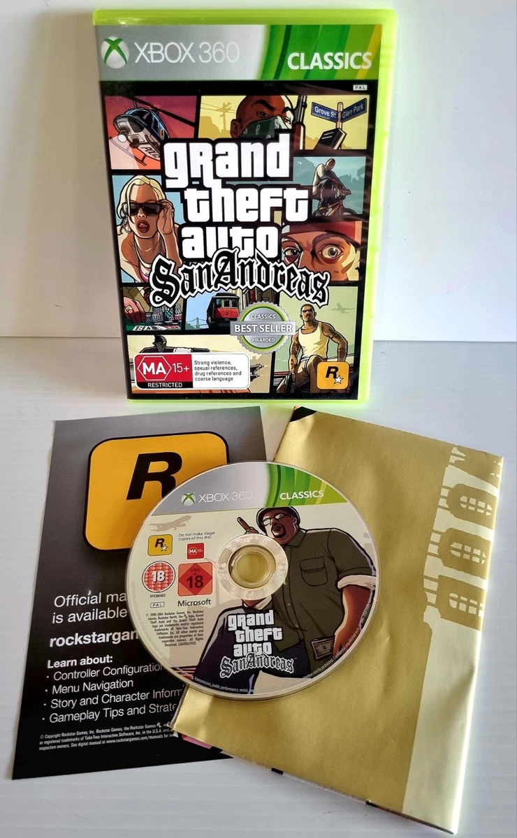 Grand Theft Auto : San Andreas sur Xbox 360