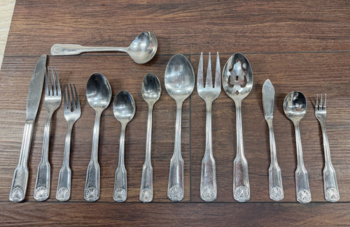 Cambridge * SHELL Glossy Stainless Flatware - CHOICE - CHOOSE - NEW (160)