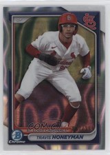 2024 Bowman Chrome Prospects Lava Refractor /399 Travis Honeyman #BCP-46 03ox