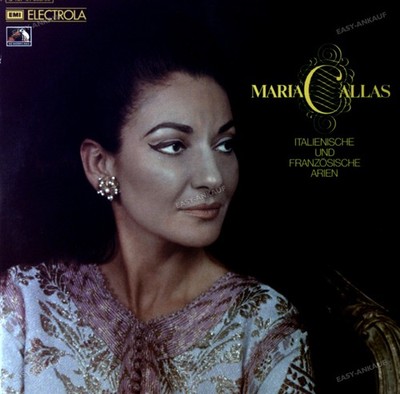Maria Callas - Italienische Und Französische Arien 2LP (VG/VG) .*