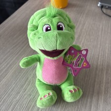 Barney World Toddler Toy Plush Baby Bop 8-Inch Dinosaur Character for Preschool