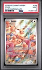 2024 POKEMON TWM EN-TWILIGHT MASQUERADE ILLUSTRATION RARE #188 EEVEE PSA 9