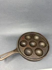 Griswold 962 No 32 Cast Iron Aebleskiver Cake Pan Skillet Made In USA