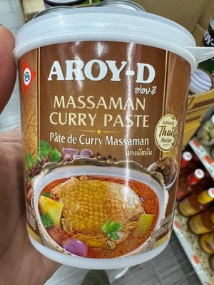 2 AROY-D Massaman Curry Paste Authentic Thai Recipe