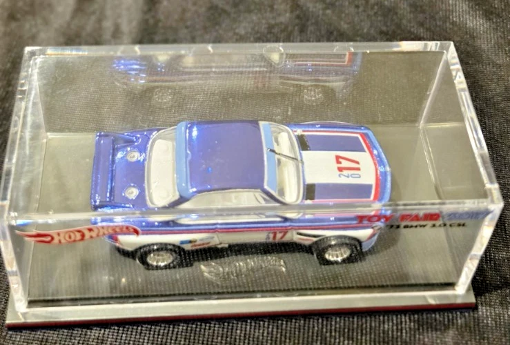 HOT WHEELS 2017 Mattel Toy Fair '73 BMW 3.0 CSL Limited Edition 1:64 Rare NEW - Image 2 of 4