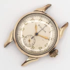 Partial Vintage Bulova Monopusher Chronograph 10AH Rolled Gold Plate Wristwatch