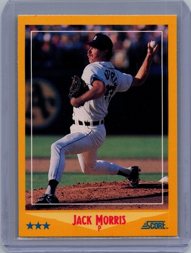 1988 Score #545 Jack Morris