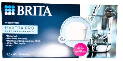 Brita Wasserfilter Kartuschen MAXTRA PRO Pure Performance  6er Pack