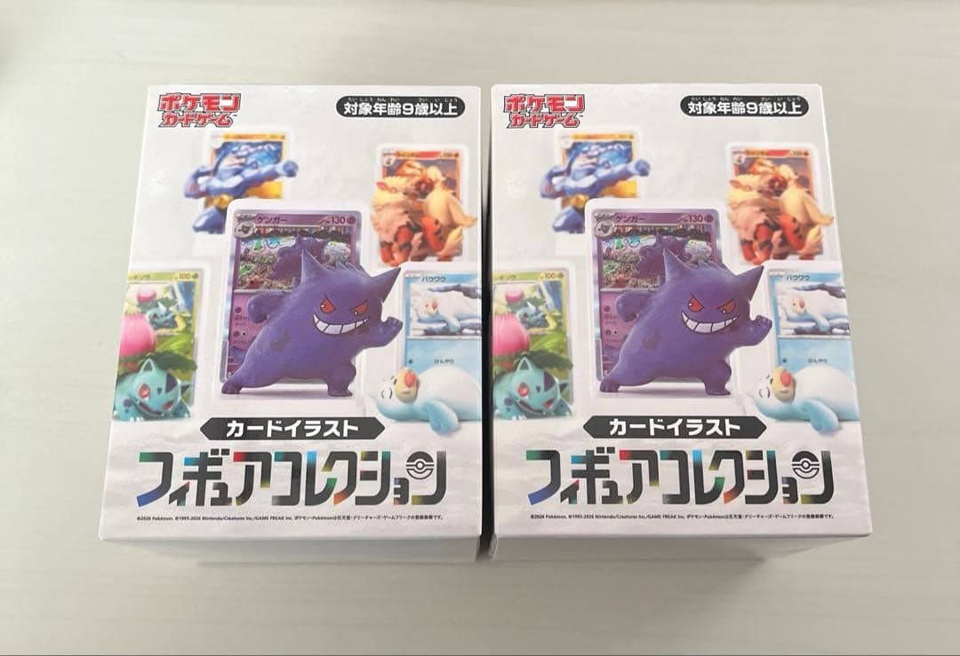 Pokemon Trading Card Game Illustration Figure Collection Set of 2
