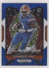 2021 Panini Prizm Draft Picks All-American Blue Circles Kadarius Toney #195 0b2