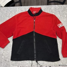 Vintage Marlboro Unlimited Fleece Jacket Mens L 90s Streetwear