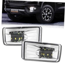 Led Fog Lights Dot Approved Bumper Driving Fog Lights For Chevrolet - Chrome