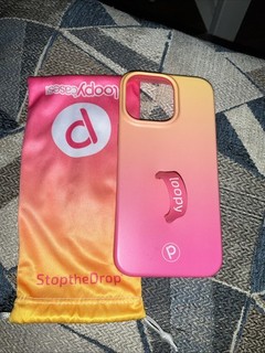 Loopy Case iPhone 14 Pro Max Pink Orange Righty