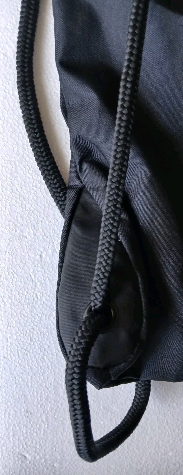 Adidas Rumble Drawstring Backpack Black Cinch Sac… - image 5