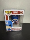 Funko Pop! Marvel Universe Captain America #06 Vaulted Bobble-Head + Protector