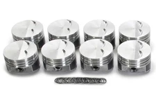 KB Performance Pistons Keith Black SBC Flat Top Piston Set 4.040 Bore -7cc