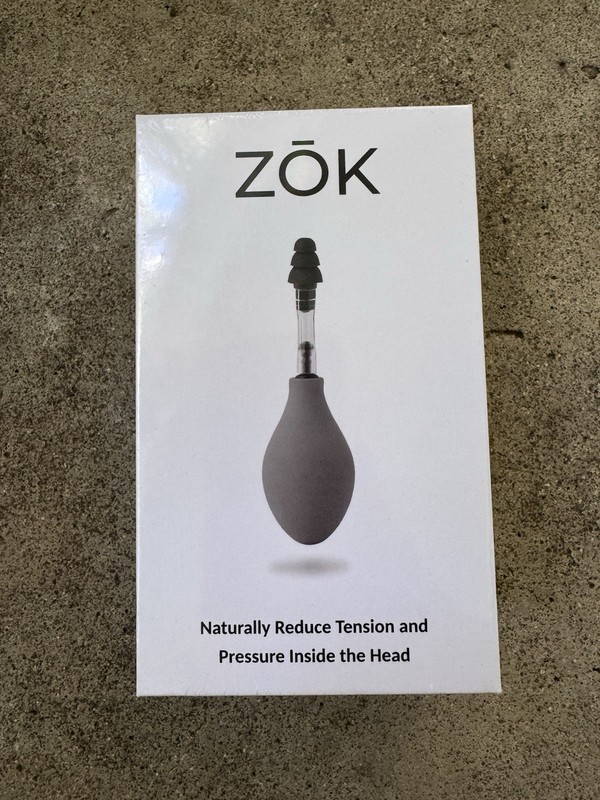 NEW Zok ZŌK Migraine Relief Naturally Reduce Tension Pressure Inside the Head