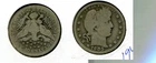 1905 S BARBER SILVER QUARTER GOOD 1944S