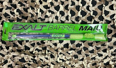 NEW Exalt Paintball Barrel Maid Swab - Blue/Lime