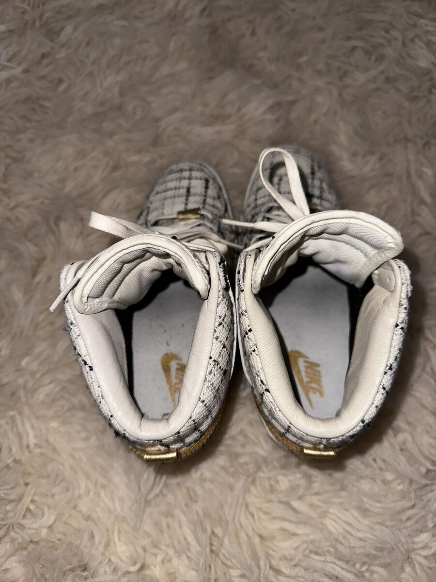 Nike Dunk Sky Hi High City Paris Hidden Wedge Heel White Nike Dunk Sky Hi High City Paris Hidden Wedge Heel White