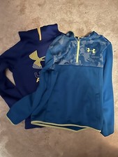 boys under armour hoodie Youth Large Lot 2