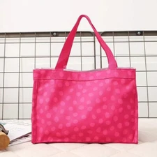 Thirty One All in Organizer mini tote Picnic lunch bag 31 gift Pink Lotsa Dot