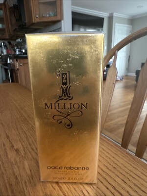 Paco Rabanne One Million Men's Cologne Spray 3.4 Oz Brand New