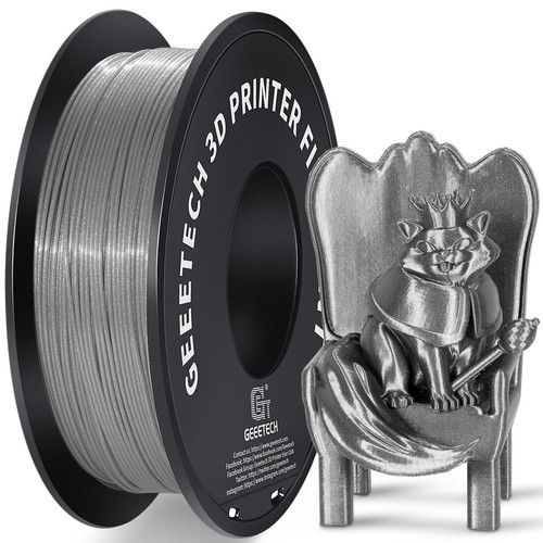 Geeetech Filament do drukarki 3D 1,75 mm PLA / ABS + / PETG / TPU / jedwabna żywica PLA / UV 1kg / rolka - Zdjęcie 20 z 148