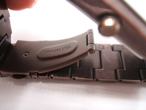 KENNETH COLE REACTION WRIST WATCH WORKING ENAMEL STAINLESS KC3787 DUAL TIME - Picture 6 of 6