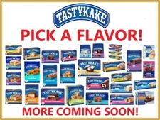 〽️New Limited Edition ALL Tastykake CHOOSE A FLAVOR Variety Pastries Cakes Buns
